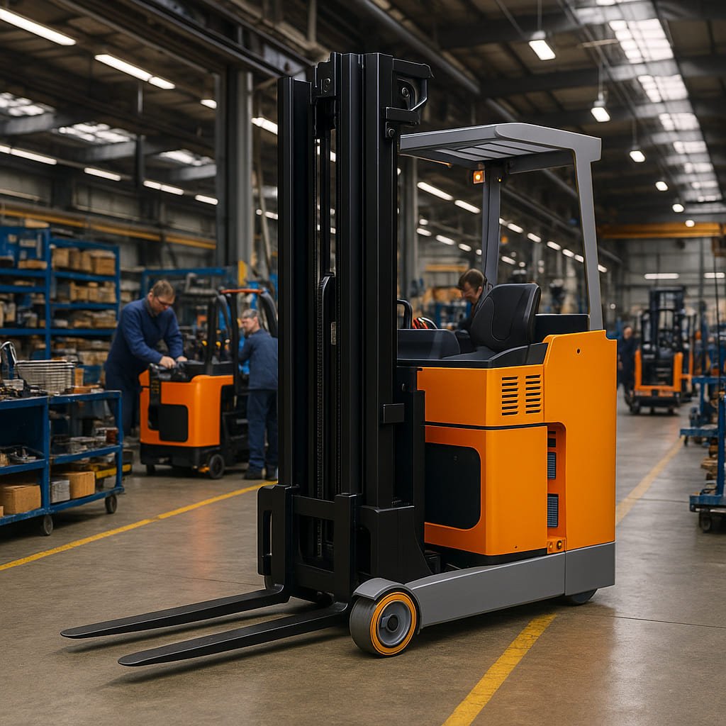 Manufacturing and assembly reach truck