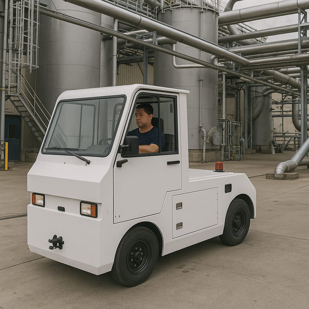 Industrial Facility Tow Tractor Application