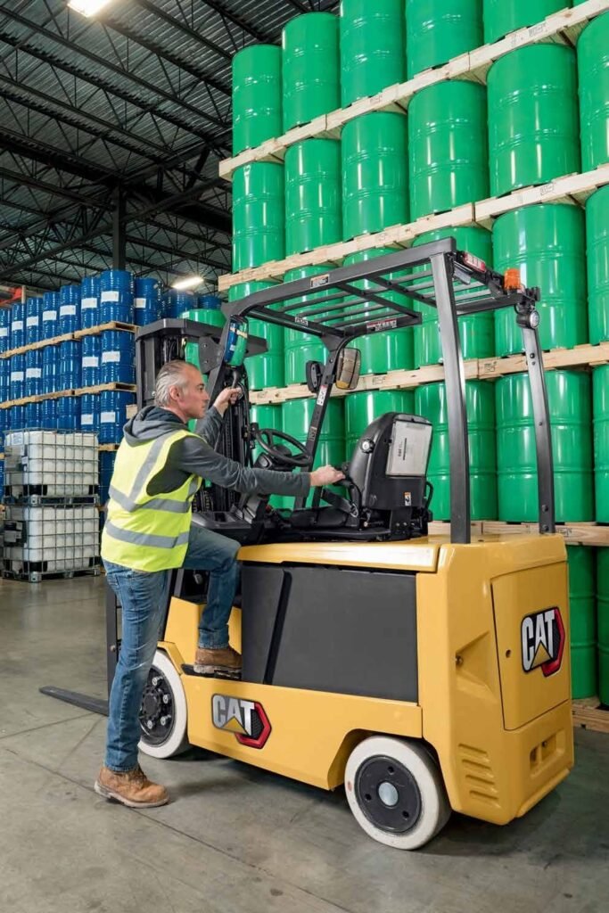 CAT Lift Trucks — Durable Electric Forklifts for Harsh Environments