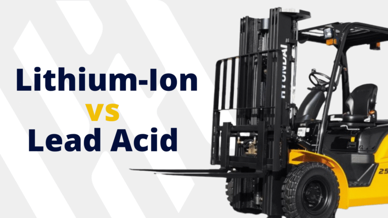 Why Should You Prefer Lithium-Ion Forklift Over Standard Forklift?