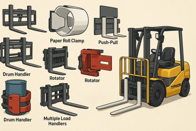 What Are the Different Types of Forklift Attachments?